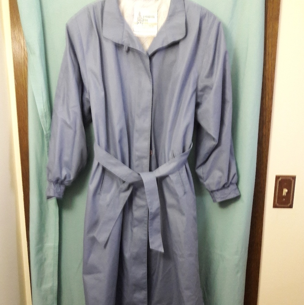 Long blue coat